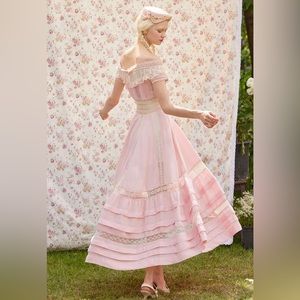 LACEMADE PINK KITE DRESS NWT